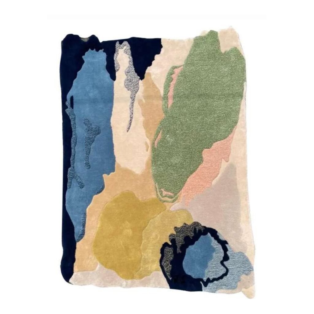 Misshaped Hand Tufted Rug 62
