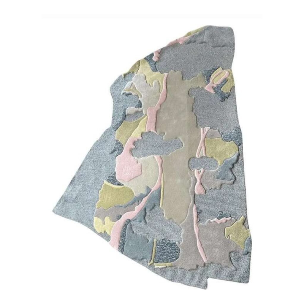 Misshaped Hand Tufted Rug 63
