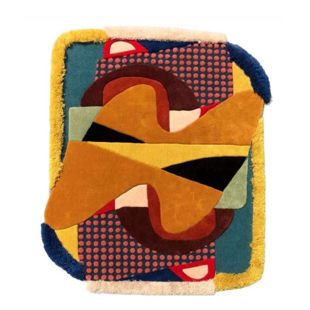 Misshaped Hand Tufted Rug 66