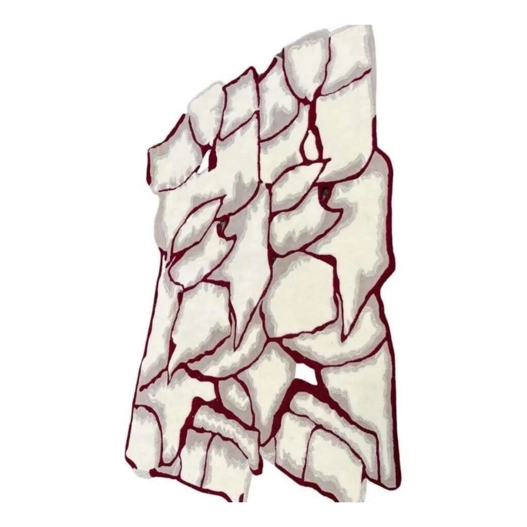 Misshaped Hand Tufted Rug 68